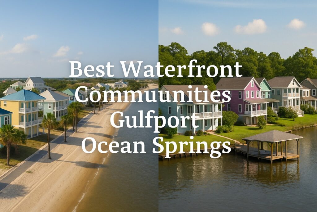Best waterfront communities in Gulfport and Ocean Springs