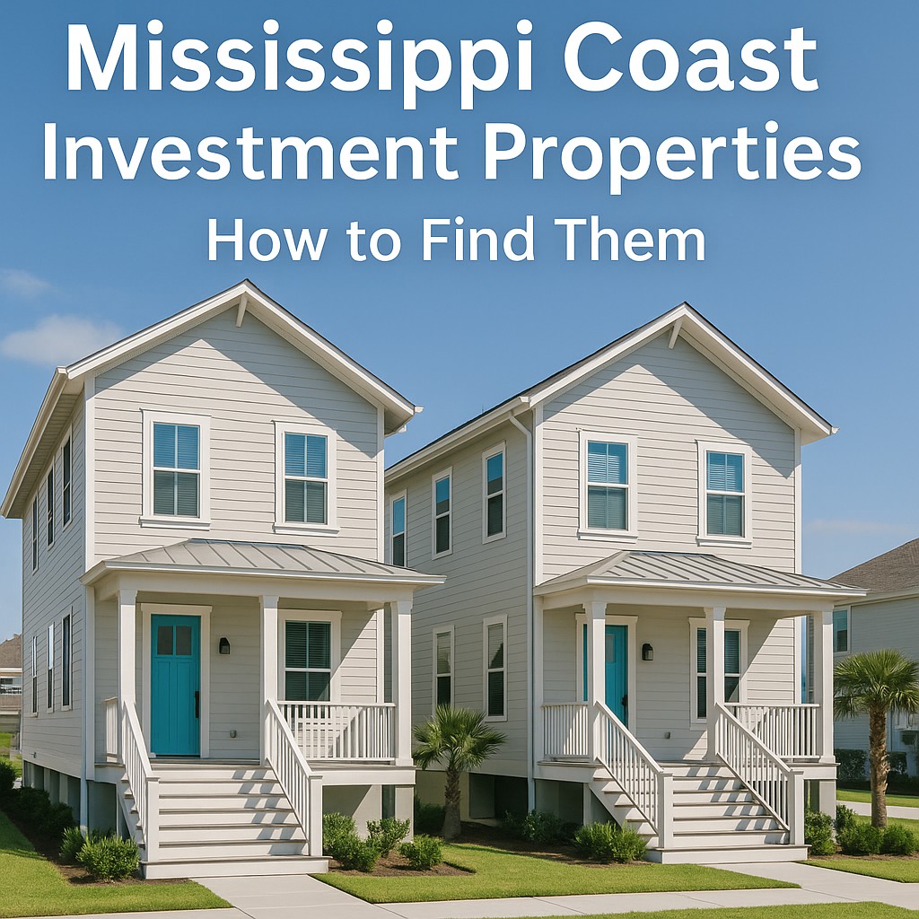 Mississippi Coast investment properties and how to find them