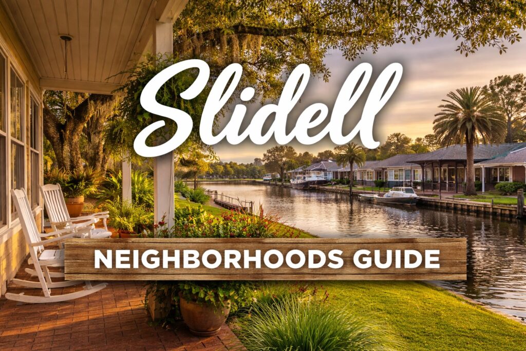 Slidell neighborhoods guide for lifestyle and space